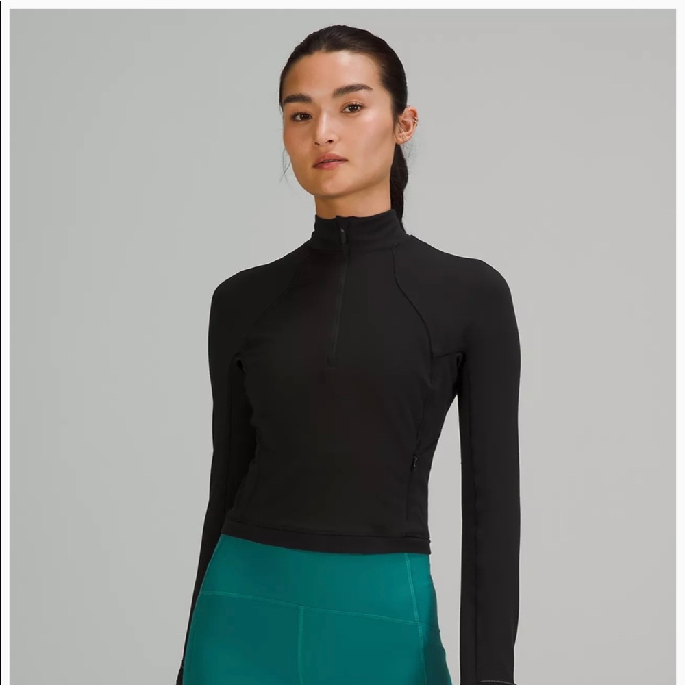 Lululemon black it’s Rulu Long sleeve shirt